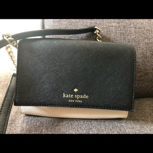 Kate Spade small Tusk and Black Cross-body